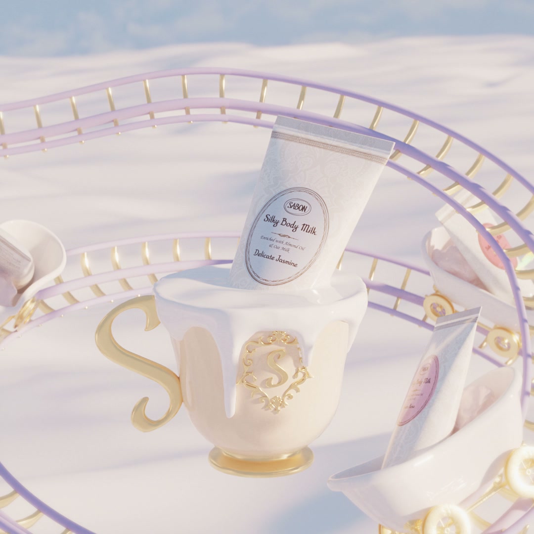 Silky Body Milk, Fluid, silk-finish cream