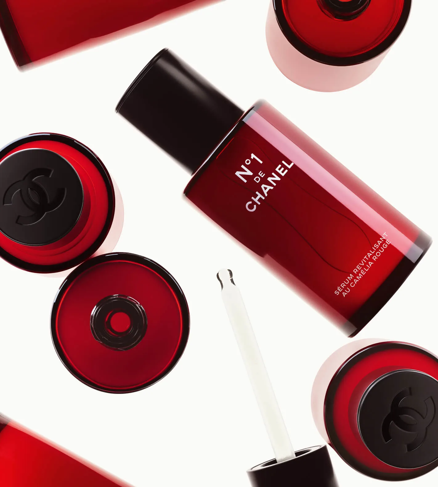 N°1 DE CHANEL, the range together as one ritual.